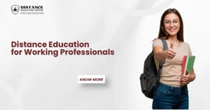 Distance Education for Working Professionals