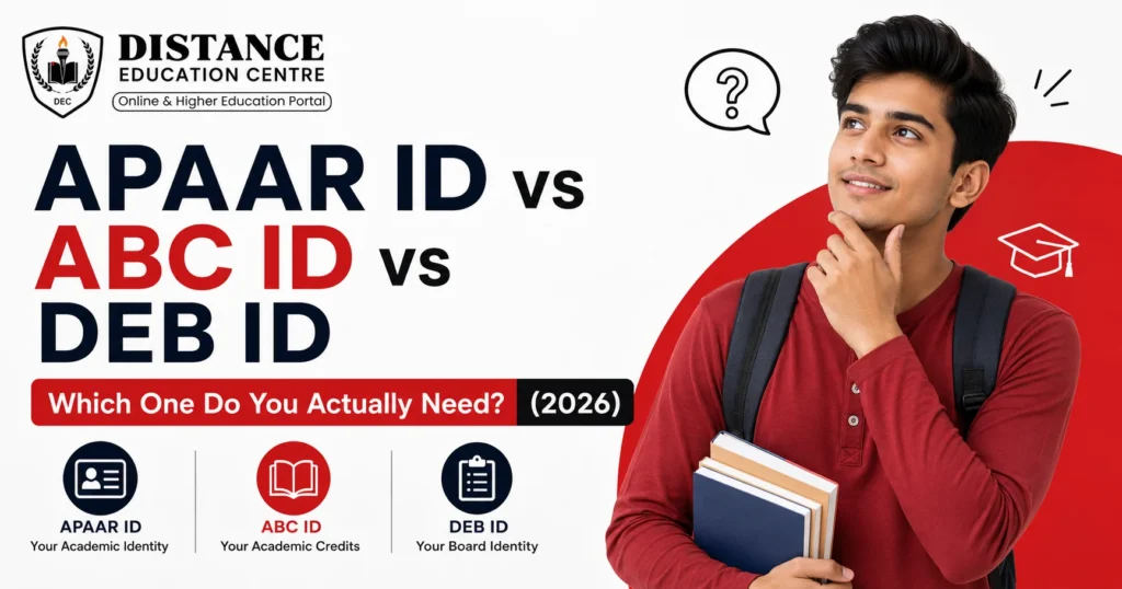 APAAR ID vs ABC ID vs DEB ID: Which One Do You Actually Need? 2026