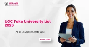 UGC Fake University List 2026: All 32 Universities, State-Wise