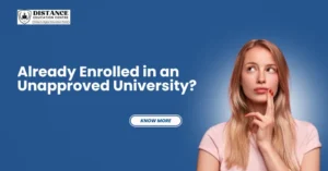 Already Enrolled in an Unapproved University? Your Real Options Now