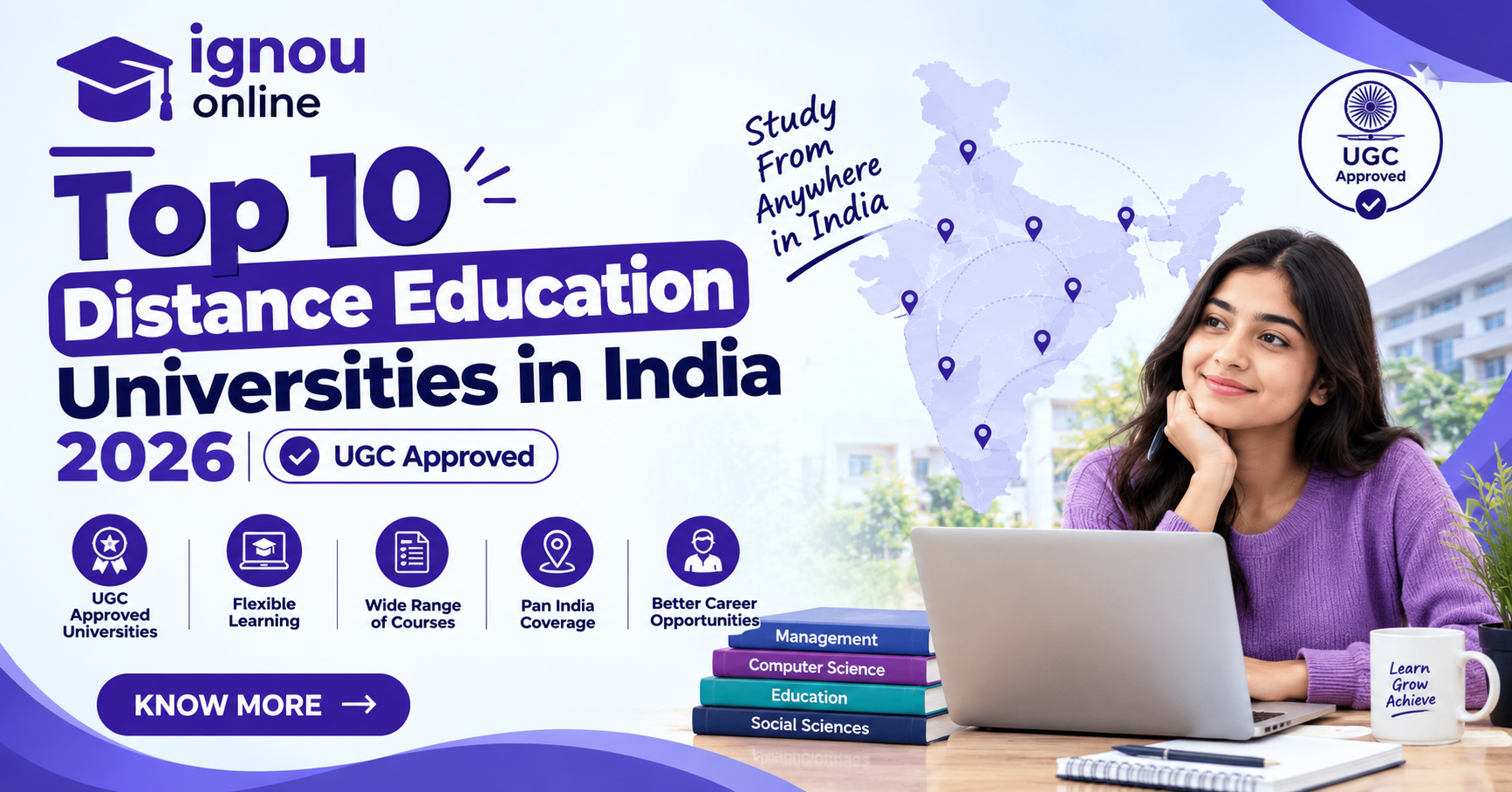 Top 10 Distance Education Universities in India 2026 | UGC Approved