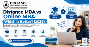 Distance MBA vs Online MBA 2026: Which Is Better?