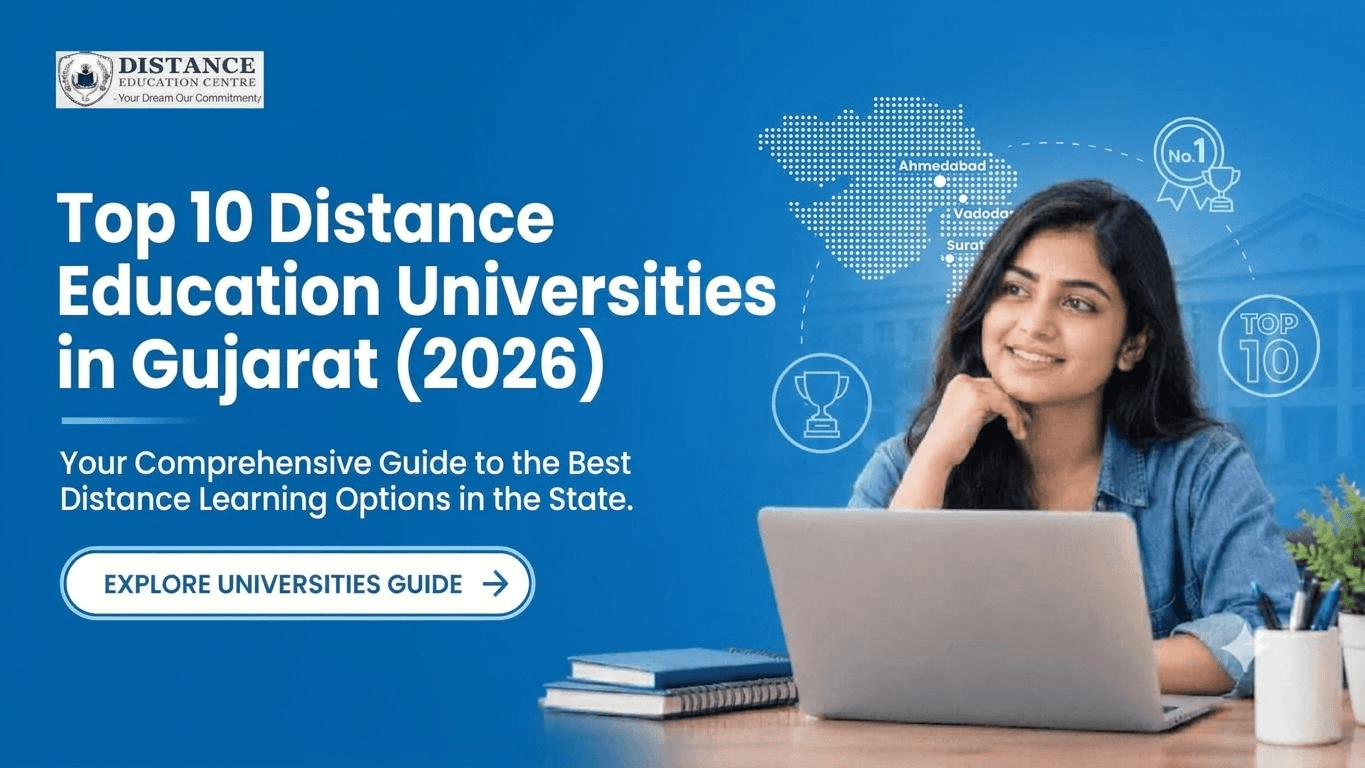 Top 10 Distance Education Universities in Gujarat (2026)