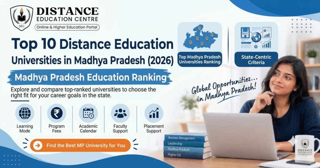 Top 10 Distance Education Universities in MP (2026)