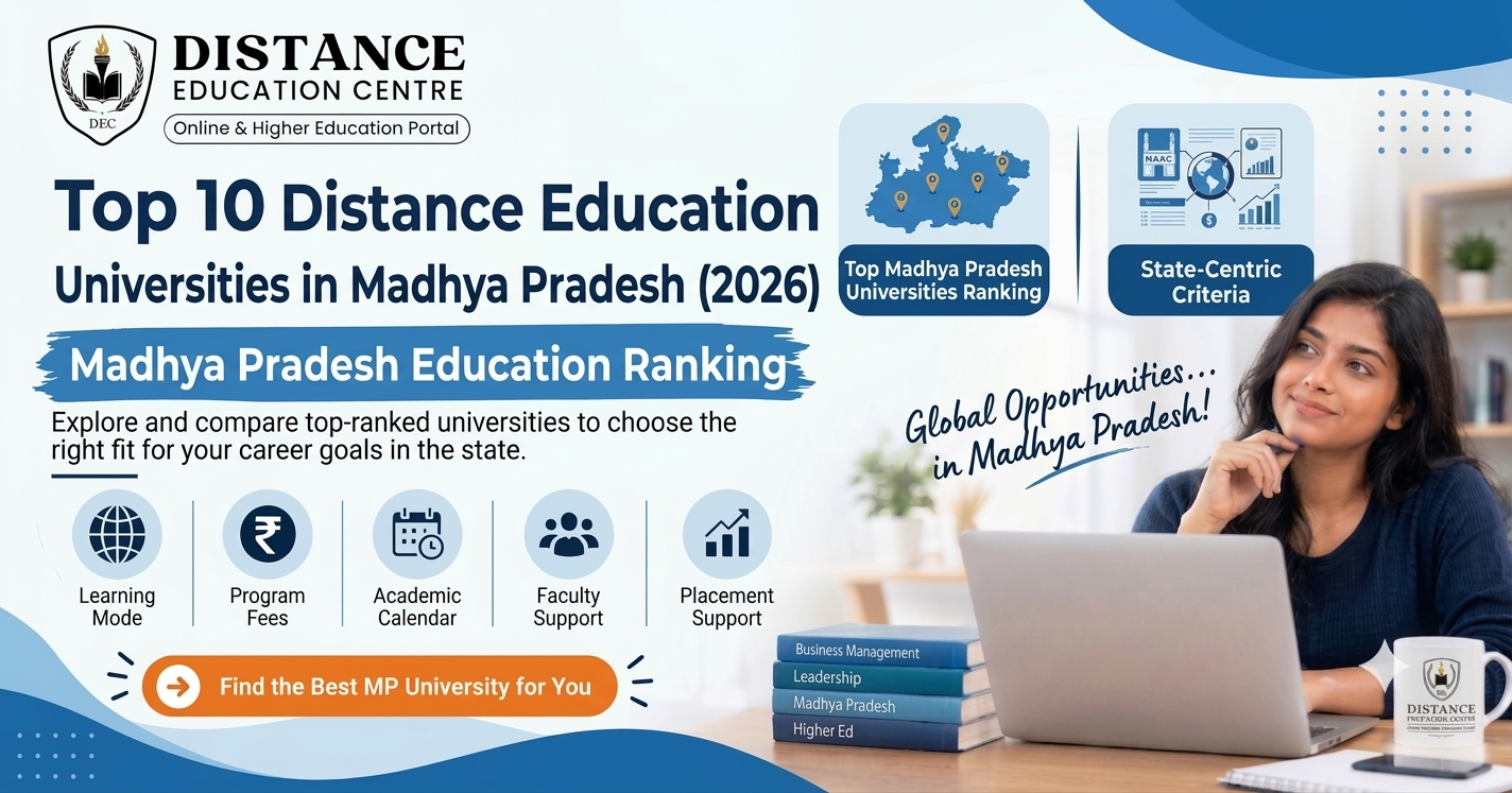 Top 10 Distance Education Universities in MP (2026)