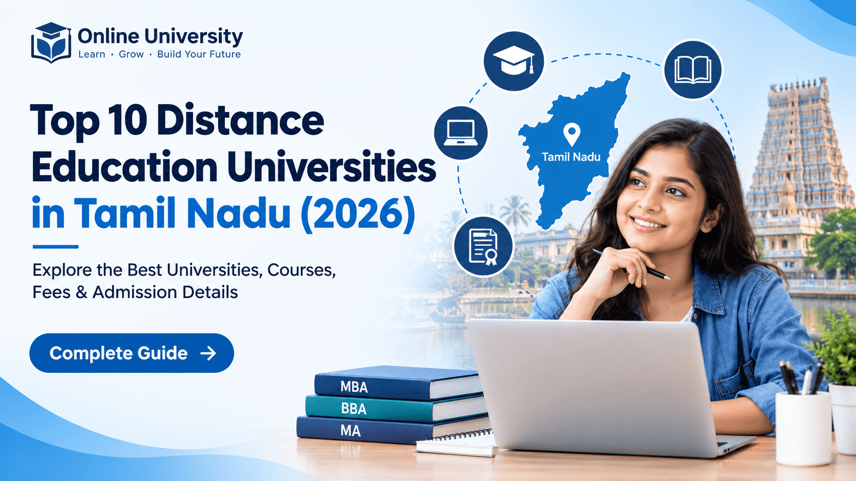 Top 10 Distance Education Universities in Tamil Nadu 2026