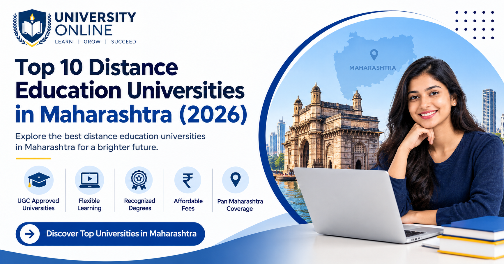 Top 10 Distance Education Universities in Maharashtra 2026